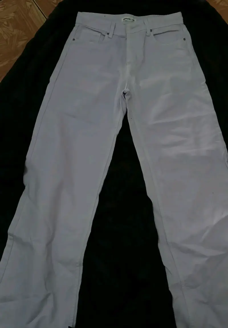 Pantalones blancos Opposite talla 38 - 2