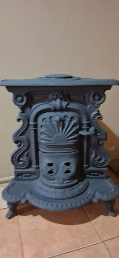 EXCLUSIVA SALAMANDRA ANTIGUA IDEAL PARA CALEFACCIO - miniatura 2