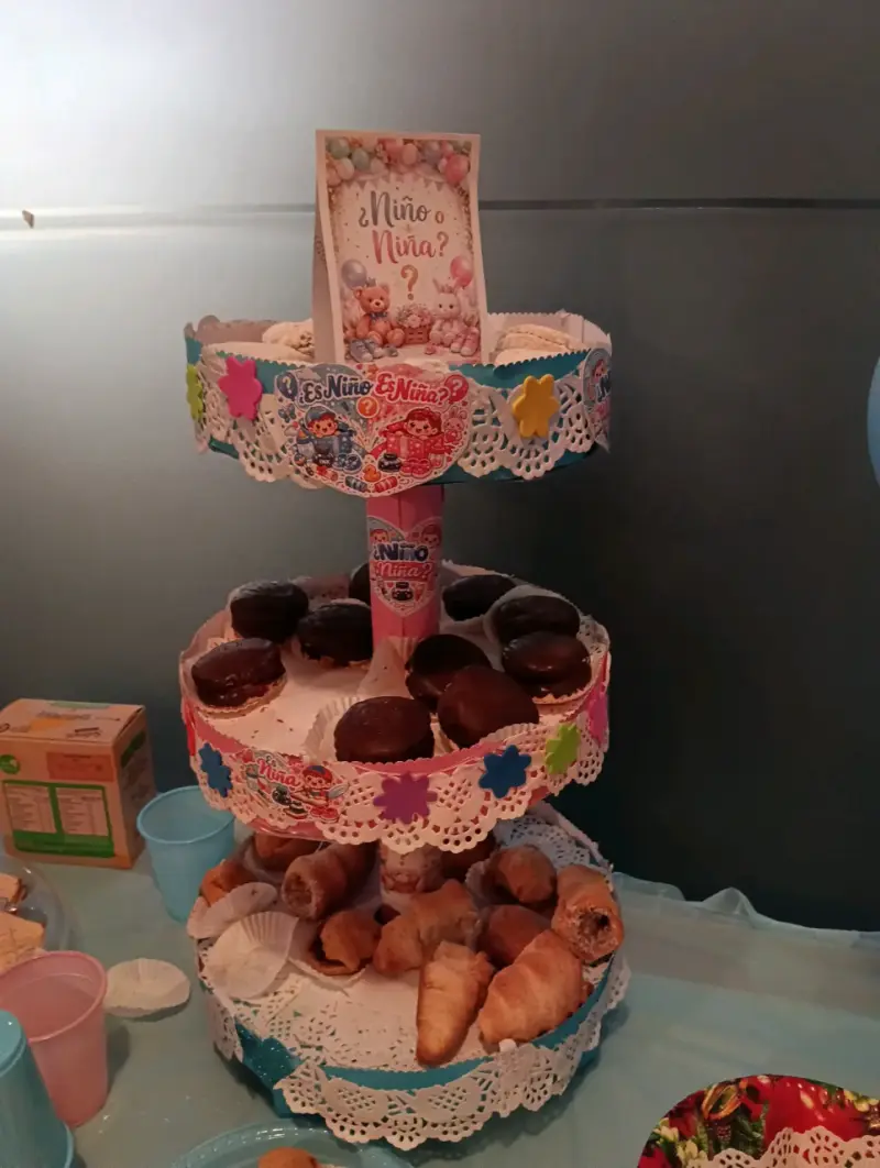 Decoración para fiesta cumple, baby shower, bautiz - 2
