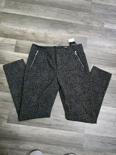 Pantalones estampados para mujer con cierre - miniatura 1