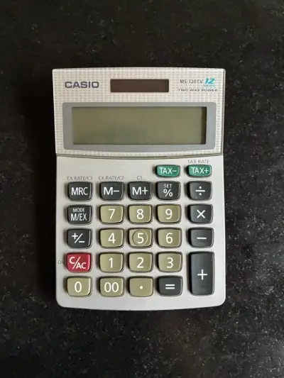 Calculadora Solar Casio MS-120TV 12 dígitos - miniatura 1