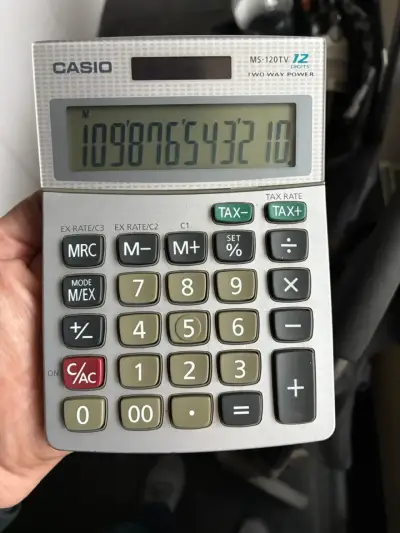 Calculadora Solar Casio MS-120TV 12 dígitos - miniatura 5