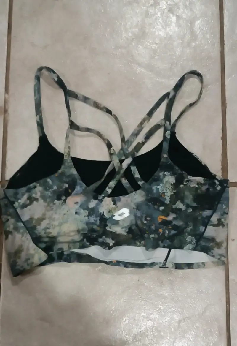 Top deportivo estampado camuflaje para mujer - 2