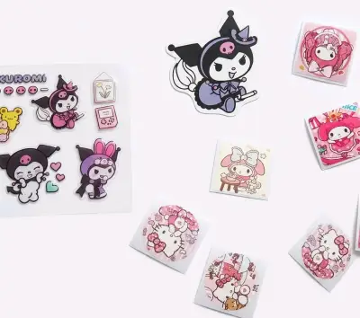 Set de Stickers de Personajes Animados - miniatura 2