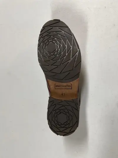 Botines de cuero marrón para hombre - miniatura 2