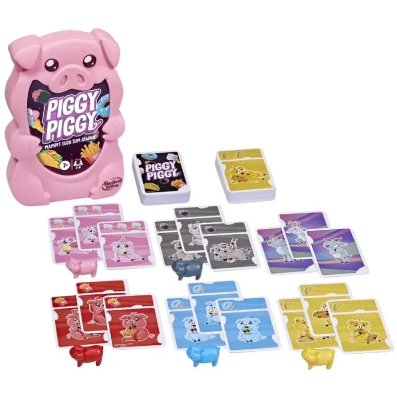 Piggy Piggy juego de cartas Hasbro - 2