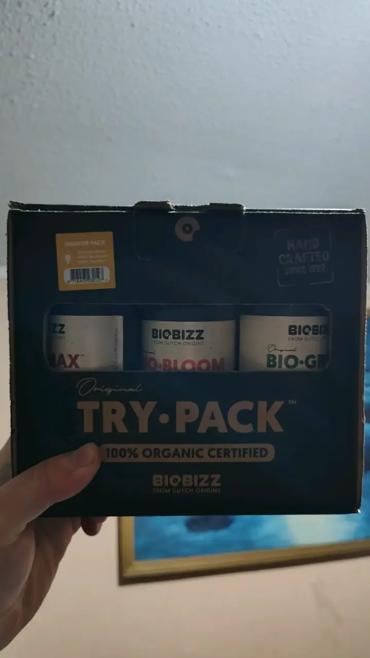 Pack de fertilizantes orgánicos Biobizz Try Pack - 5
