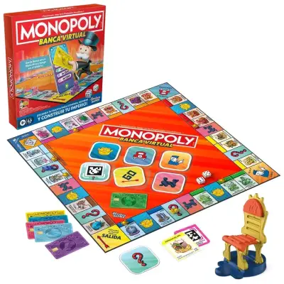 Monopoly Banca Virtual Hasbro - miniatura 4