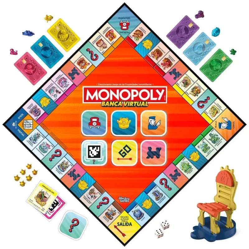 Monopoly Banca Virtual Hasbro - 5