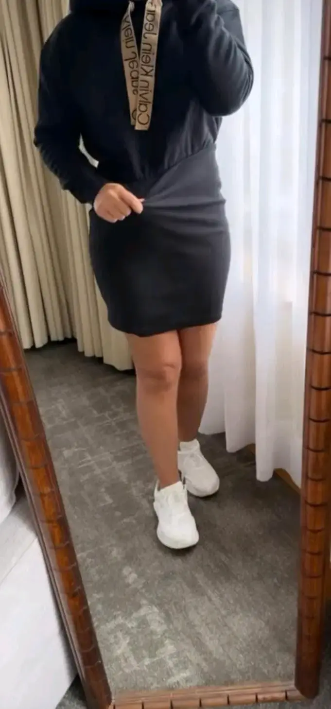 Vestido negro casual Calvin Klein