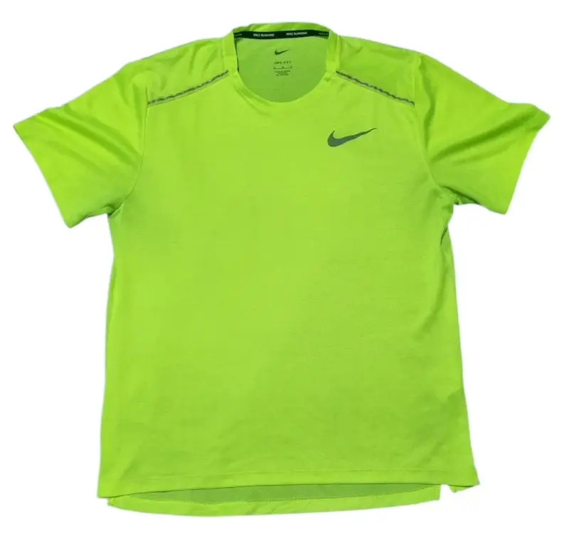 Polera deportiva amarilla Fluor Nike, talla M