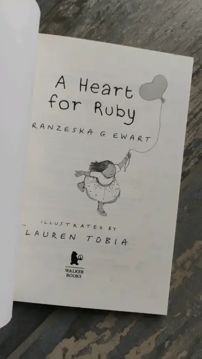 Libro infantil 'A Heart for Ruby' de Franzeska G. - miniatura 3