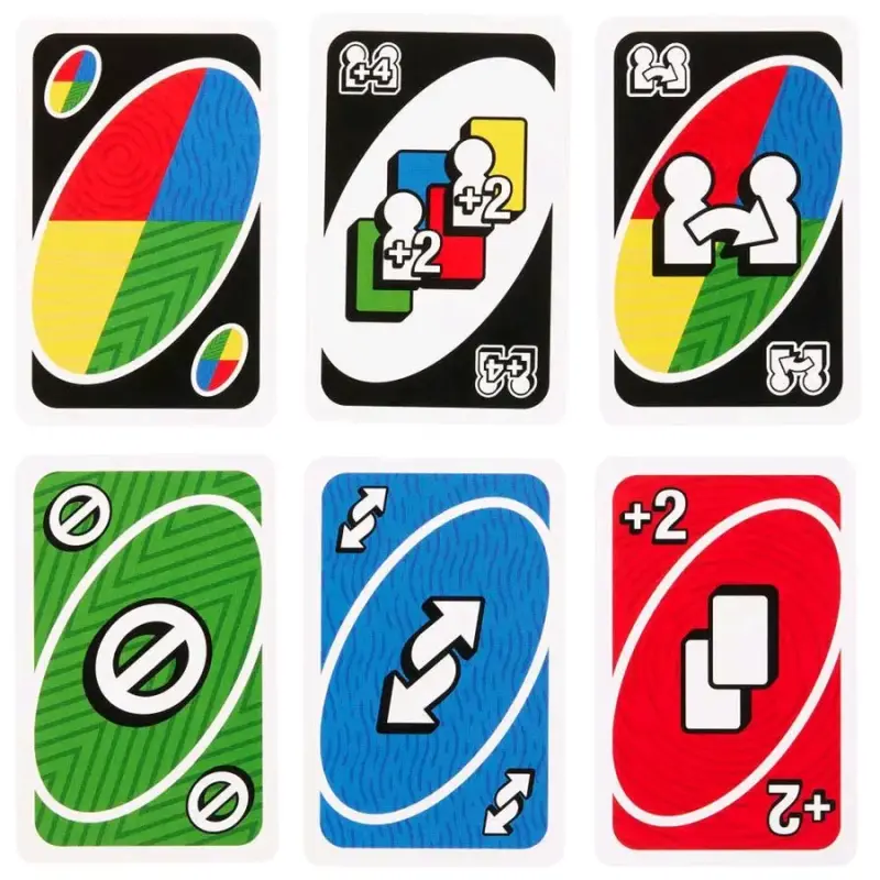 Juego de cartas UNO Teams de Mattel - 3
