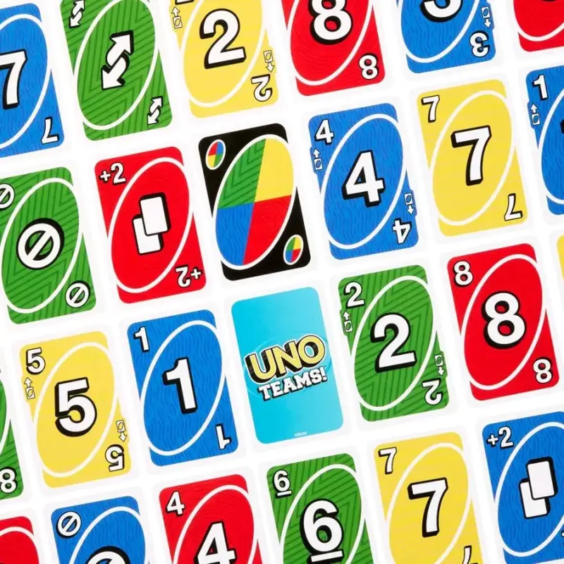 Juego de cartas UNO Teams de Mattel - 6