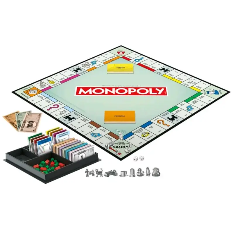 Juego de Mesa Monopoly Clásico Hasbro - 3