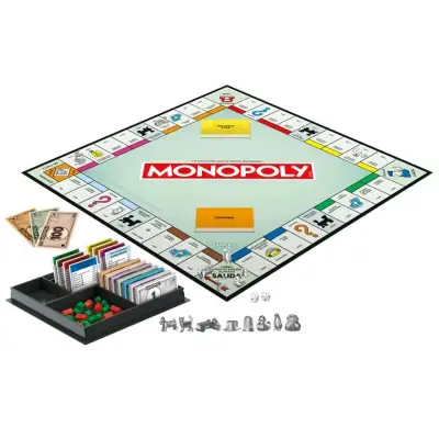 Juego de Mesa Monopoly Clásico Hasbro - miniatura 3