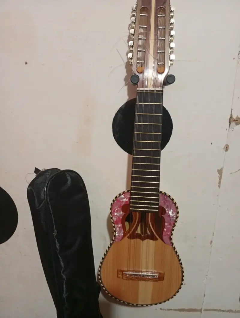 Charango de madera con funda incluida - 4