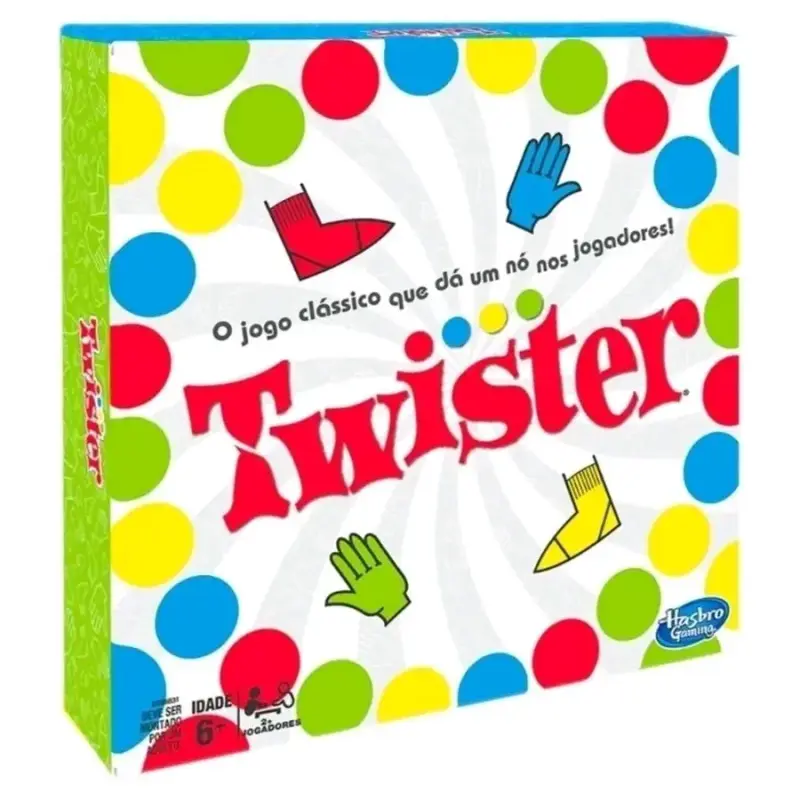 Juego de mesa Twister clásico de Hasbro - 1