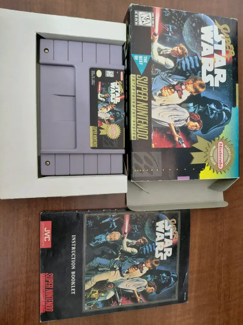 Juego Super Star Wars para Super Nintendo con caja original - 2