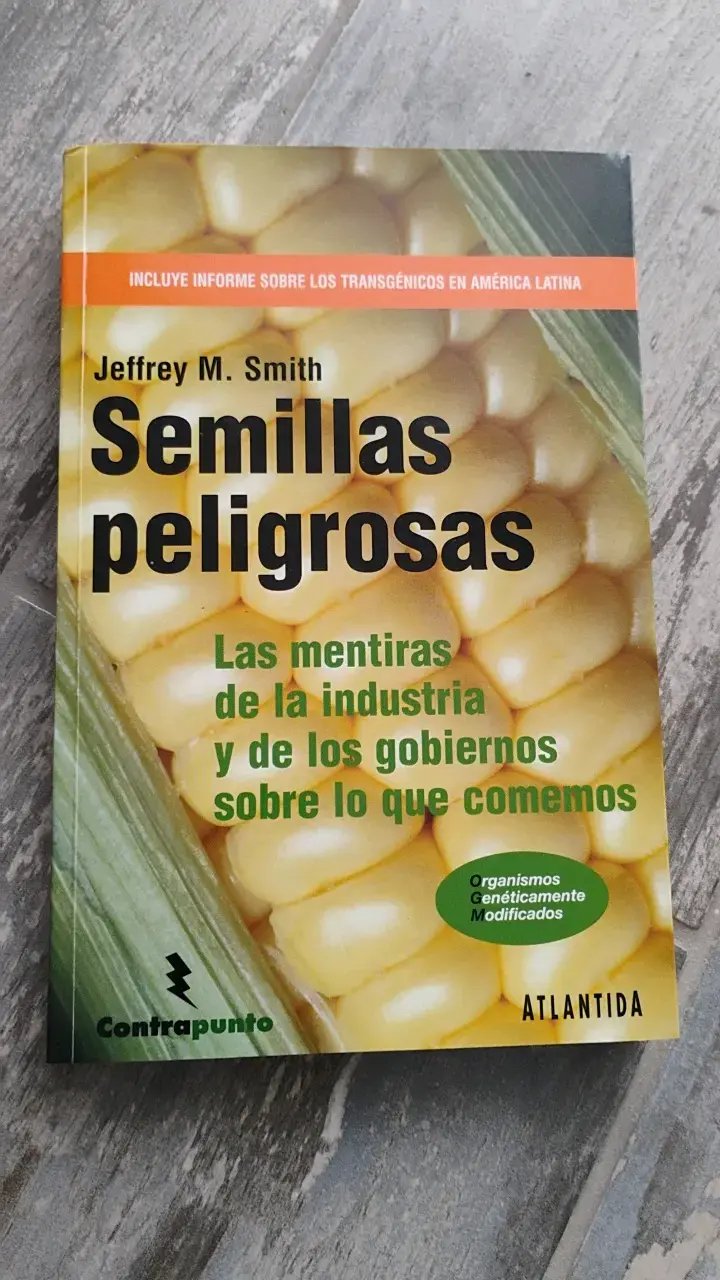 Libro 'Semillas Peligrosas' de Jeffrey M. Smith - 1