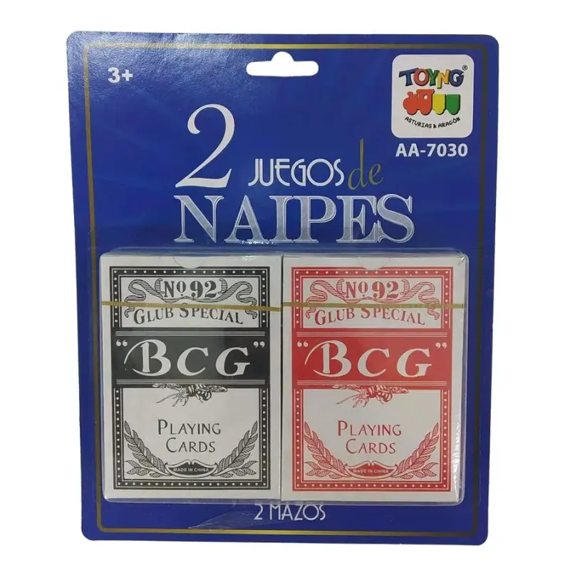 Juego de Naipes BCG Club Special 2 Mazos