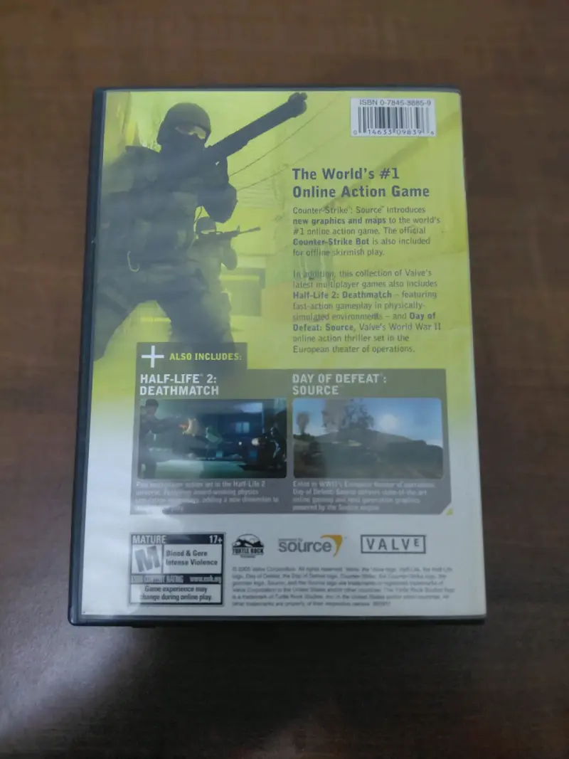 Juego Counter-Strike: Source para PC con discos - 4
