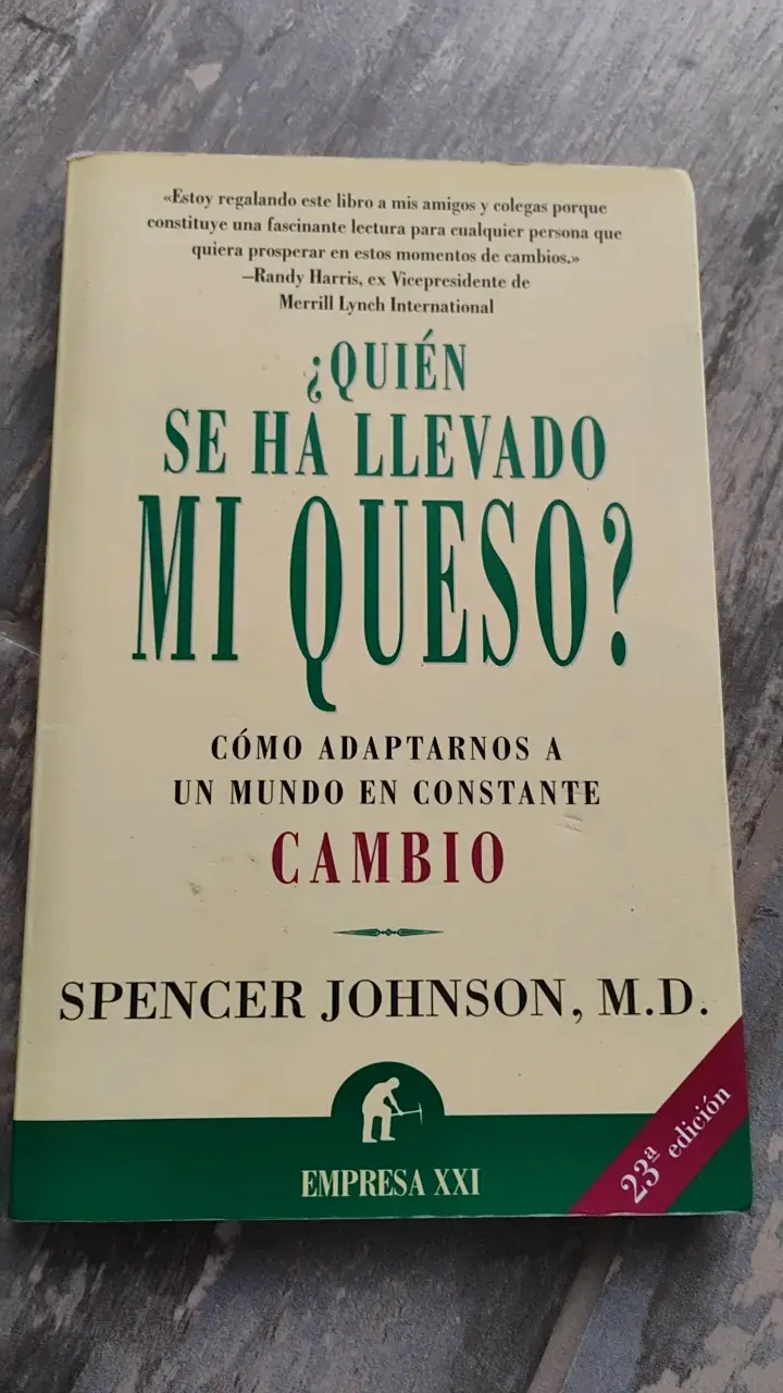 Libro '¿Quién se ha llevado mi queso?' de Spencer - 1