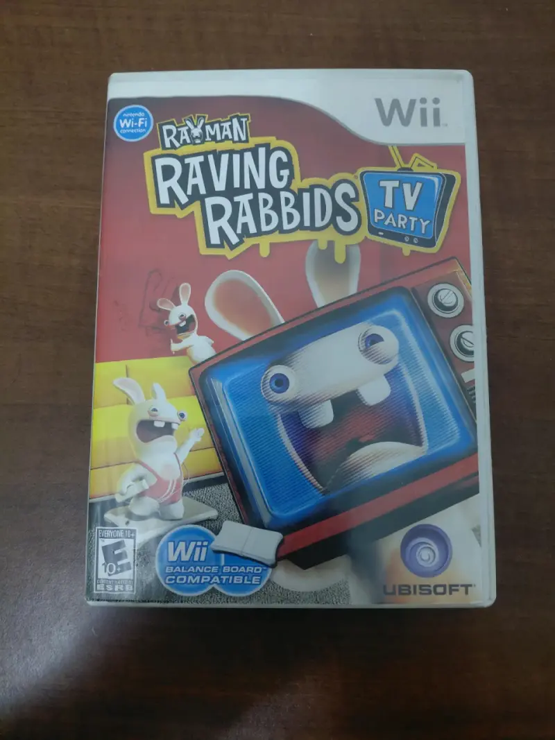 Juego Wii Rayman Raving Rabbids TV Party - 1