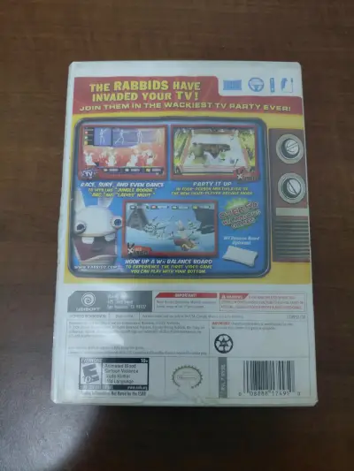 Juego Wii Rayman Raving Rabbids TV Party - miniatura 3