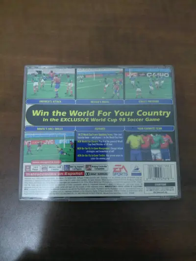 Juego World Cup 98 para PlayStation - miniatura 3