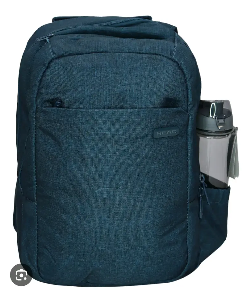 Mochila azul Head con compartimentos múltiples - 1