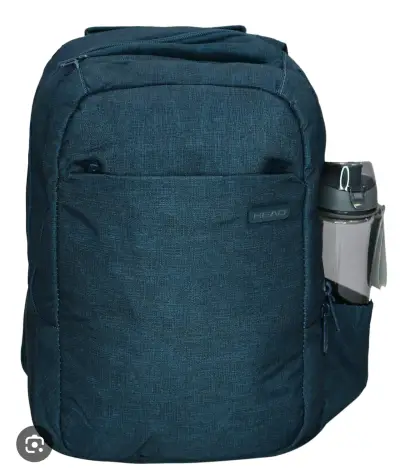 Mochila azul Head con compartimentos múltiples - miniatura 1