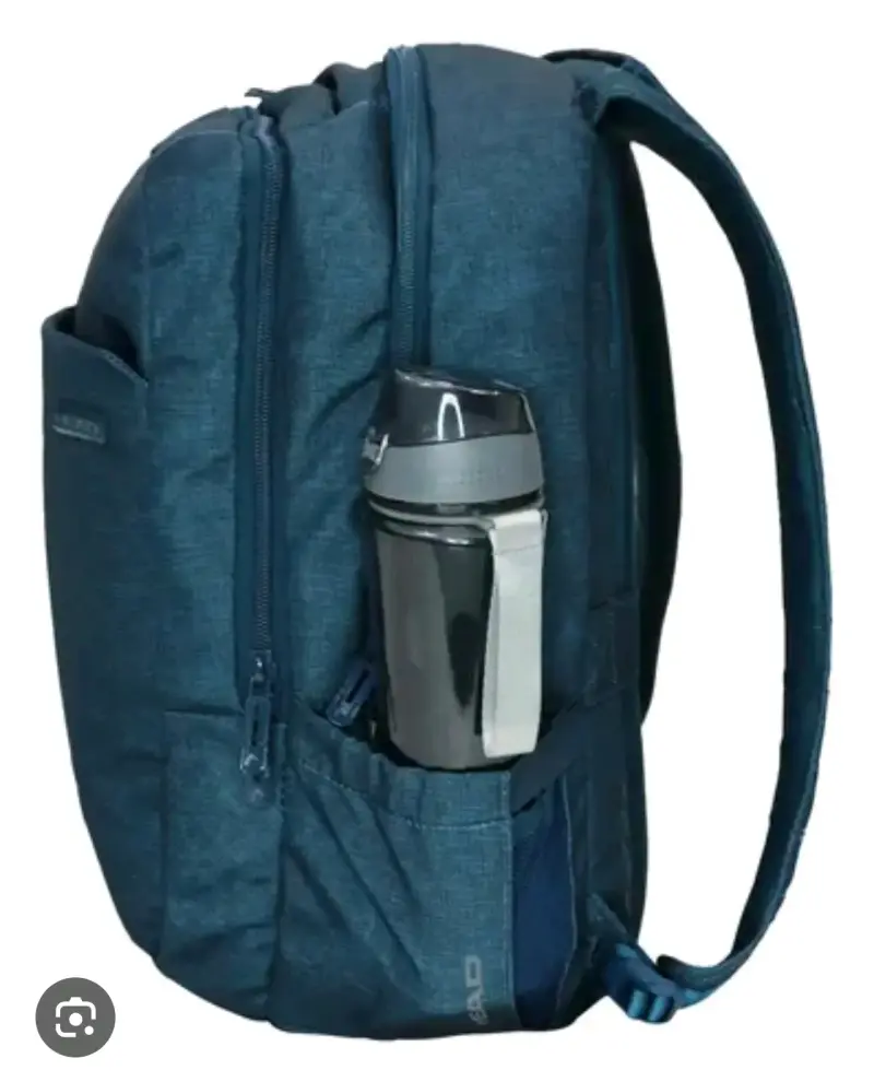 Mochila azul Head con compartimentos múltiples - 2