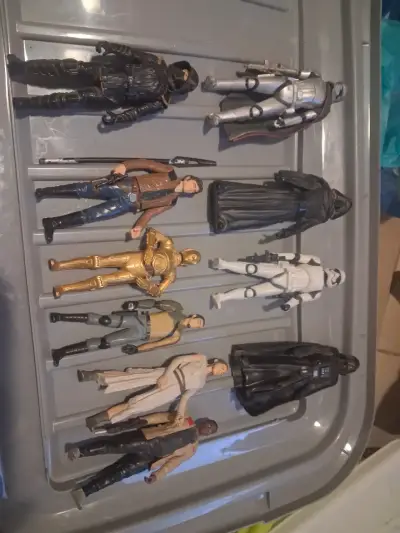 Colección de figuras de acción de superhéroes - miniatura 1