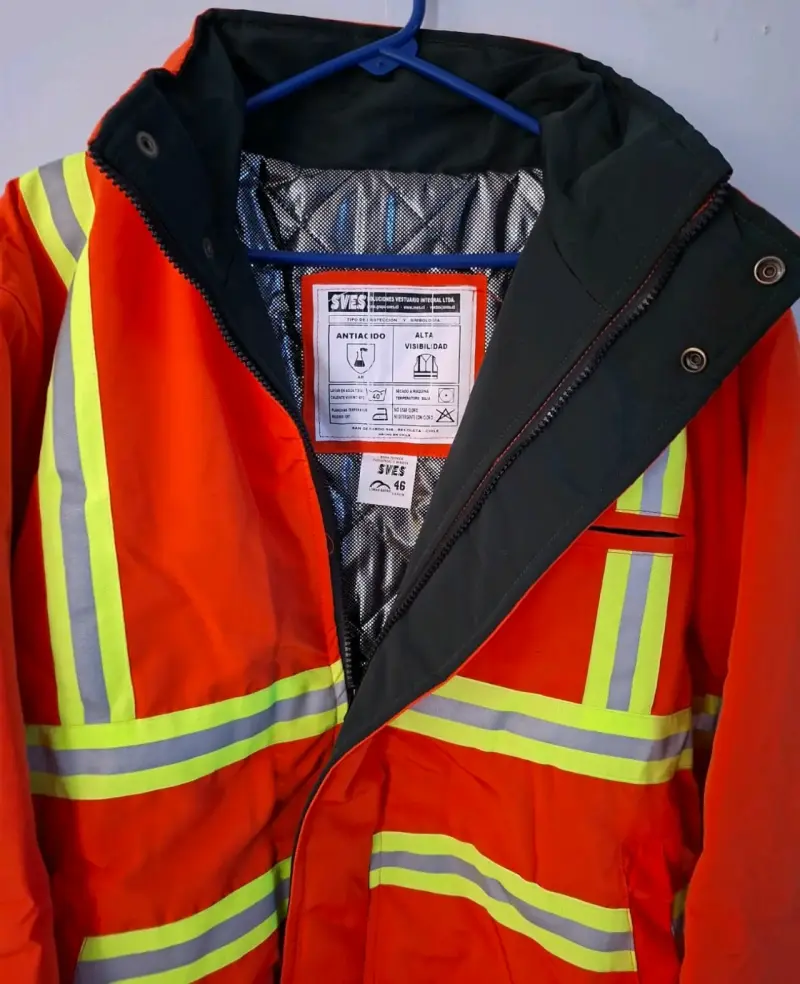 Chaqueta Anticácido Alta Visibilidad Talla 46 - 2
