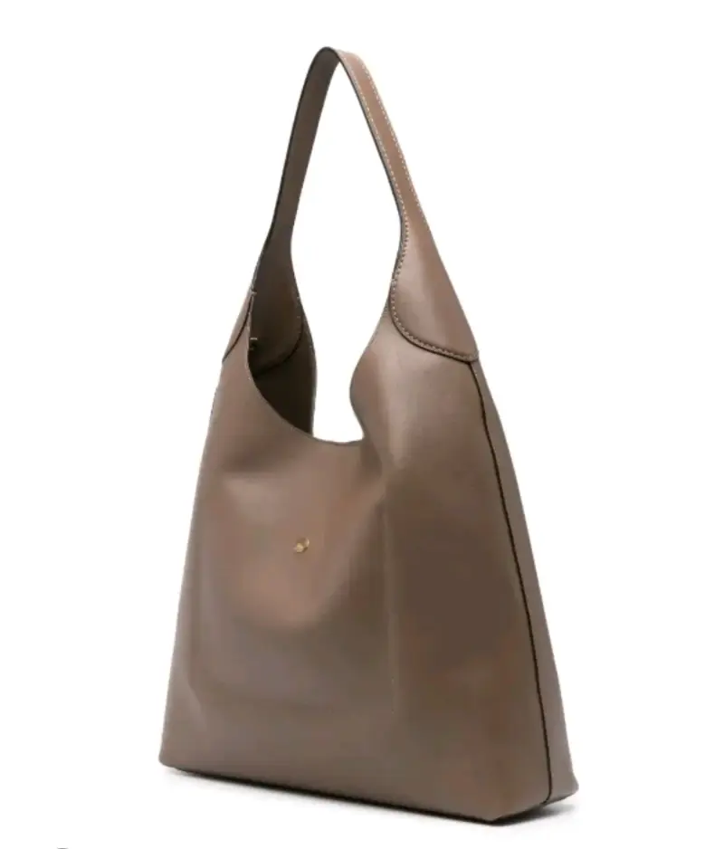 Bolso de mano marrón elegante y espacioso - 4