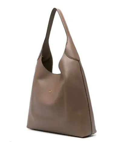 Bolso de mano marrón elegante y espacioso - miniatura 4
