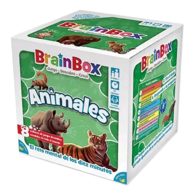 Juego de mesa BrainBox Animales educativo - miniatura 1