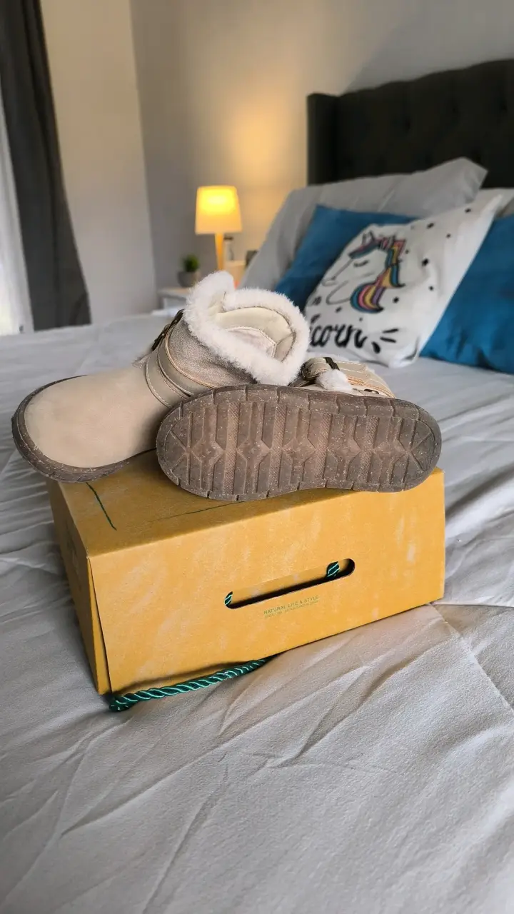 Botas de invierno para niña Panama Jack Kids beige - 2