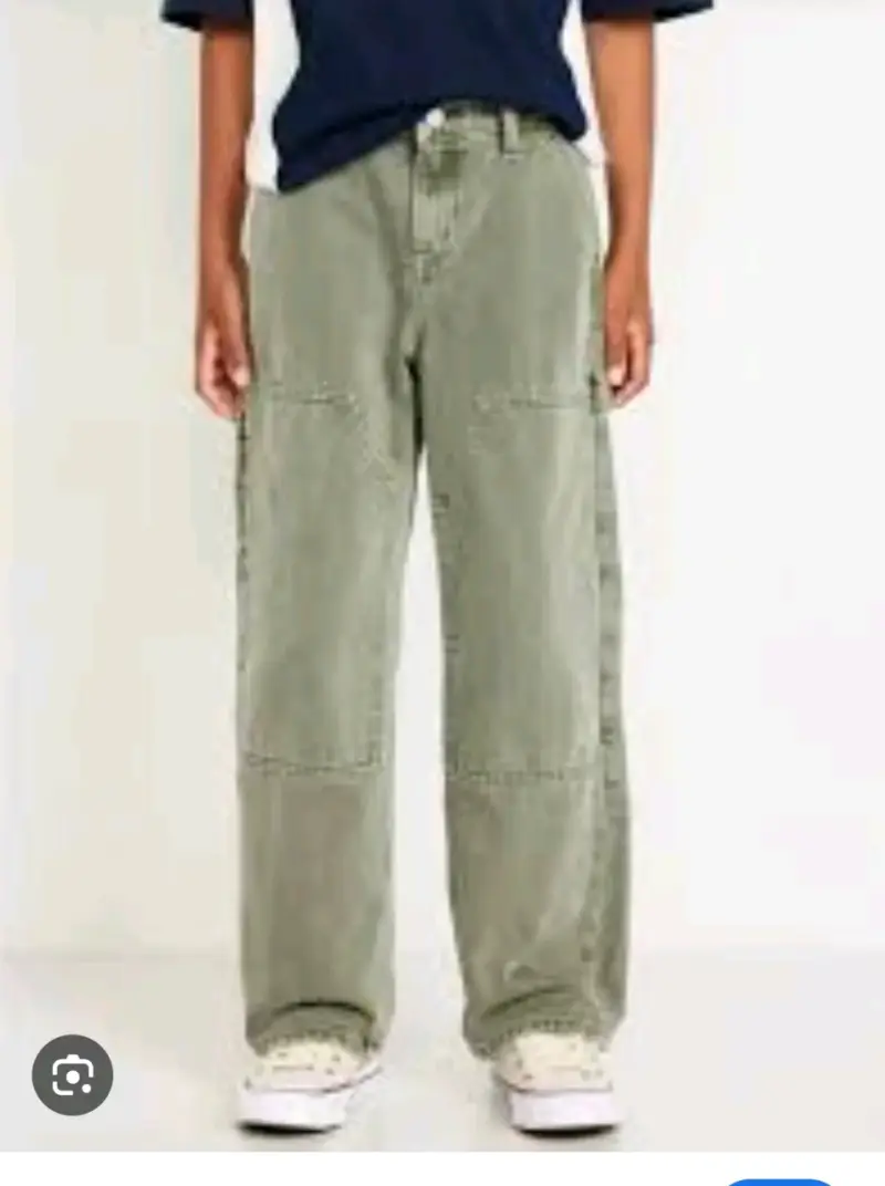 Pantalones cargo verdes para mujer - 5