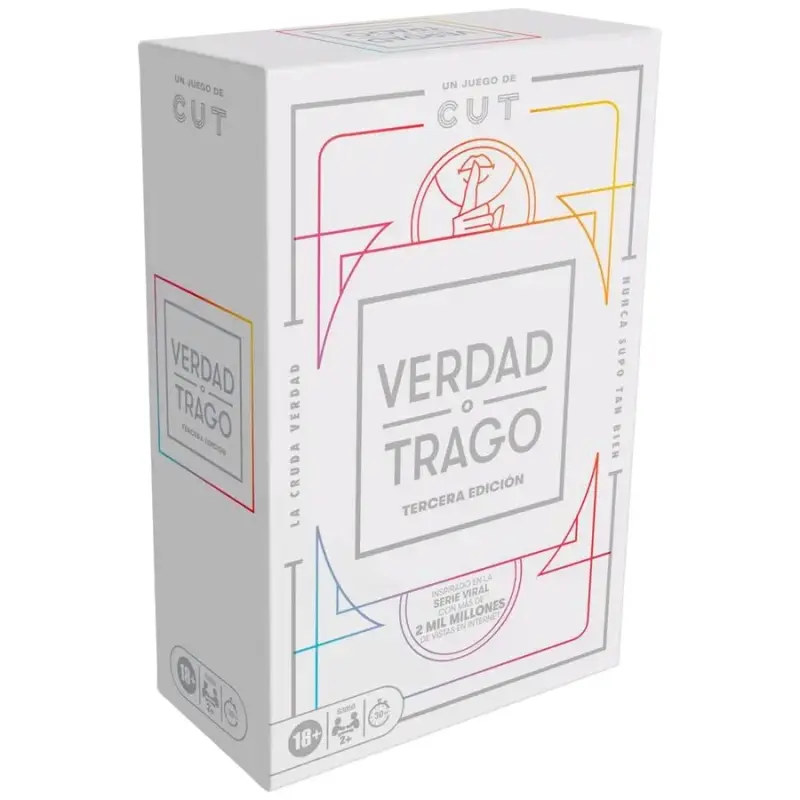 Juego de cartas Verdad o Trago Tercera Edición - 2