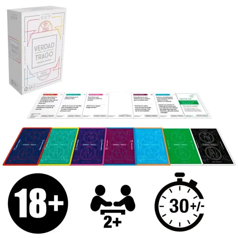 Juego de cartas Verdad o Trago Tercera Edición - 4