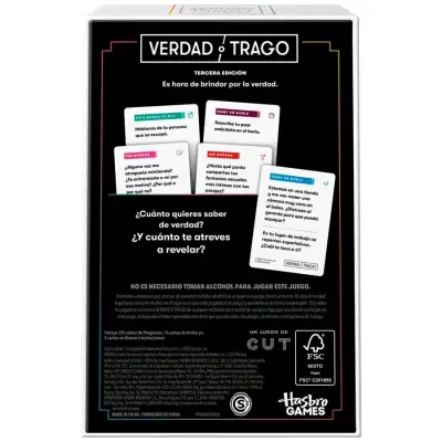Juego de cartas Verdad o Trago Tercera Edición - miniatura 5