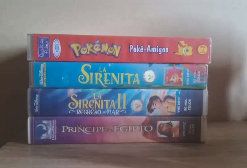 Colección de películas VHS infantiles clásicas
