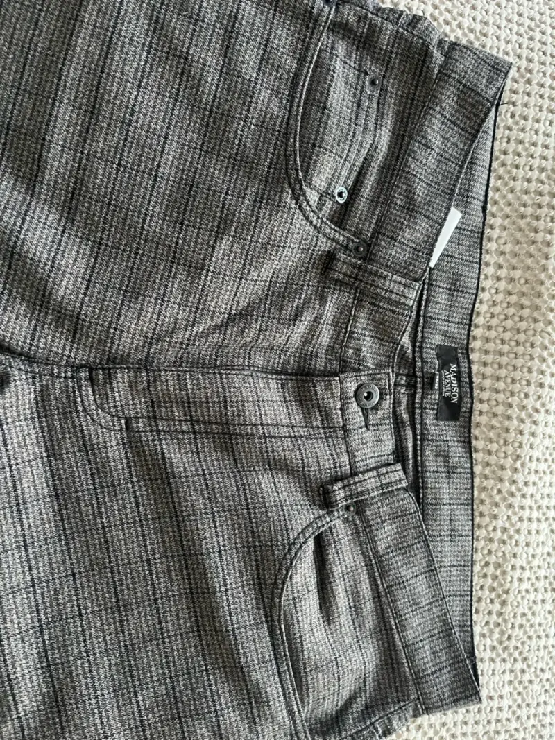 Pantalones de vestir gris Madison Avenue - hombre - 3