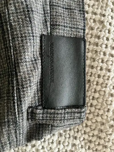 Pantalones de vestir gris Madison Avenue - hombre - miniatura 5