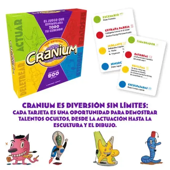 Juego de mesa Cranium con más de 800 retos - 2
