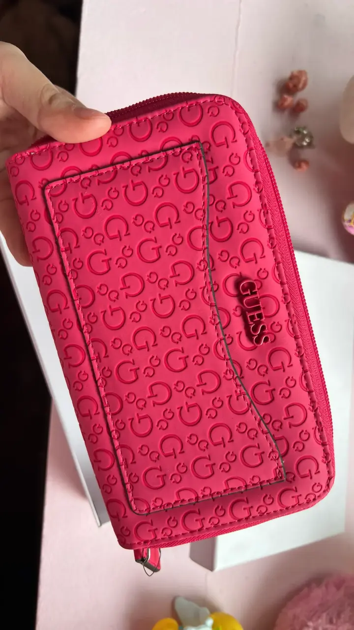 Billetera Guess rosa ORIGINAL - 1