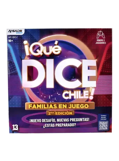 Juego de mesa ¡Qué Dice Chile! 2da Edición - miniatura 1