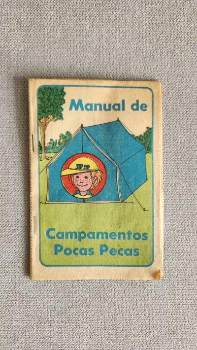 Manual de Campamentos Pocas Pecas vintage - miniatura 1
